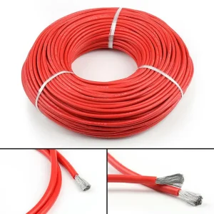 UL 3135 silicone 200°C versus XLPE 125°C versus PVC 105°C wire temperature rating comparison chart