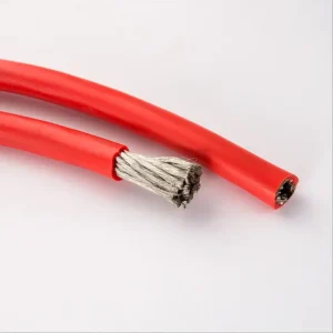 UL 3135 200°C silicone rubber wire used as transformer internal lead connection in UAE industrial equipment