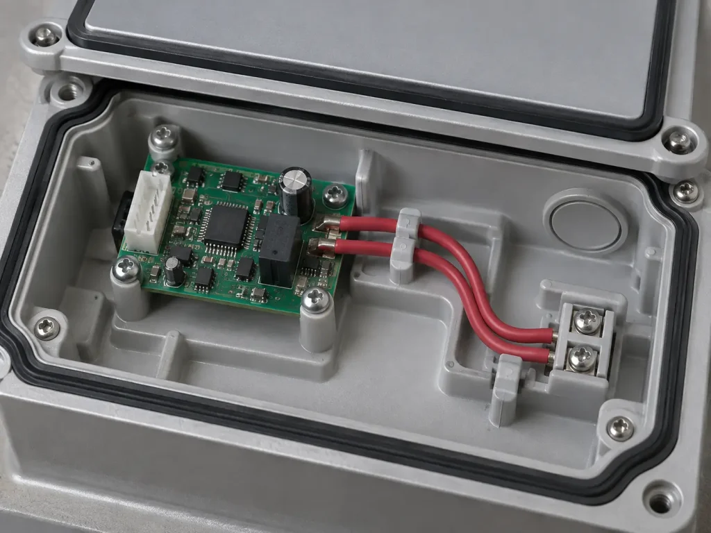 UL Style 3135 wire routed inside a totally enclosed appliance compartment
