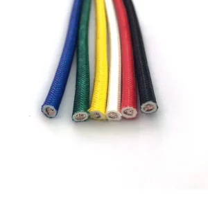 UL 3172 fiberglass braid silicone wire versus UL 3135 bare silicone wire construction comparison