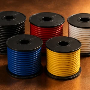 UL AWM Style 3266 XLPE wire, 10 AWG, 125°C, 300V AC, multiple insulation colour spools, Riyadh UAE export, CIF Jebel Ali