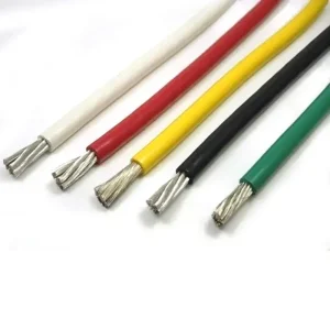 UL 3271 XLPE motor lead wire surface marking showing AWM Style 3271 125°C 600V File E333030