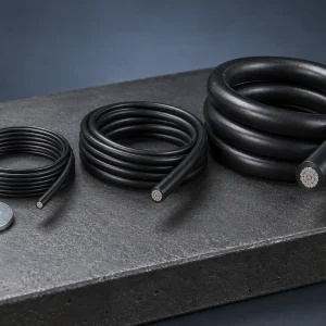 UL 3271 125°C XLPE motor lead wire coils across conductor sizes