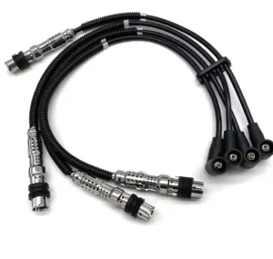 UL 3573 dual layer silicone ignition wire surface marking showing AWM Style 3573 200°C 10000V AC File E333030 gas range burner ignition