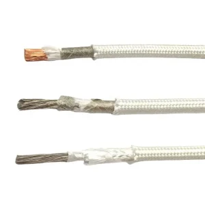 UL 5128 450°C mica glass wire thermocouple extension lead routed through kiln refractory wall Vietnam ceramics