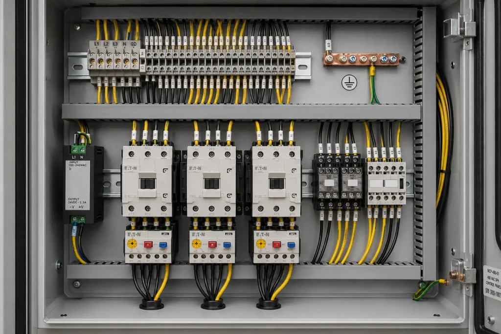 UL 1015 14 AWG 600V wire motor control panel internal wiring appliance Mexico