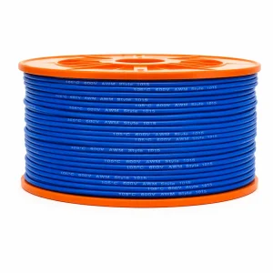 UL 1015 105°C 600V blue PVC wire reel Poland EMS control panel supplier