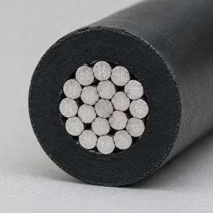 UL 10269 real macro cross-section showing thick 40 mils PVC wall