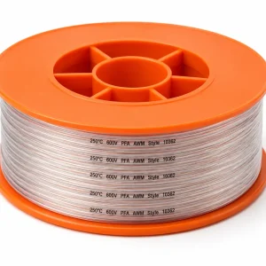 UL 10362 PFA 250°C 600V clear translucent high temperature wire reel Mexico supplier