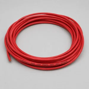 UL 1569 PVC wire red 18 AWG coil overall product view for German export manufacturing