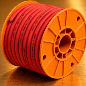 UL 3135 200°C 600V red silicone rubber wire reel India Pune Mumbai Bangalore supplier