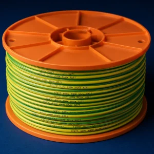 UL 3271 125°C 600V XLPE motor lead wire green yellow reel Poland EMS supplier