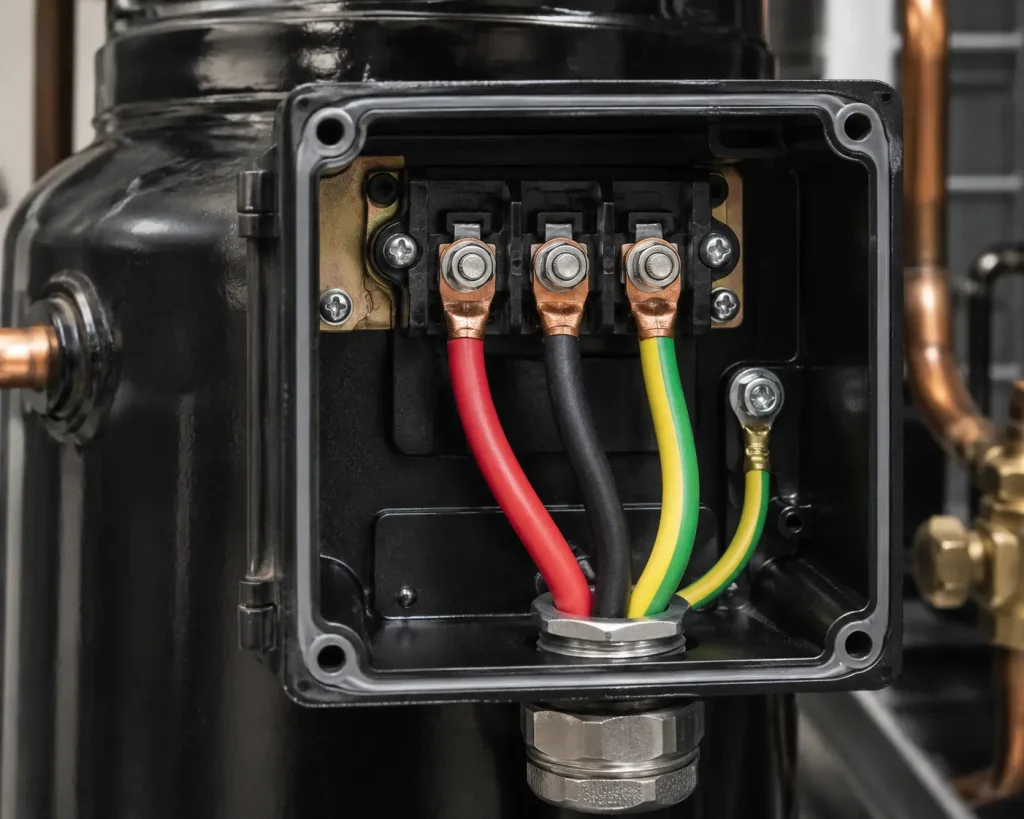 UL 3271 125°C 600V XLPE motor lead wire heat pump compressor terminal box Poland