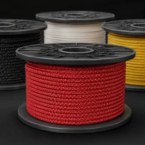 UL AWM Style 3304 silicone rubber fiberglass braid ignition wire multi-AWG spool set, 200°C maximum 10000 Vac, for gas range and gas burner protected internal ignition wiring