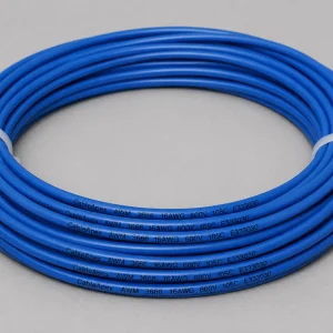 UL 3666 XLPE wire 16 AWG blue coil overall product view for German Preis