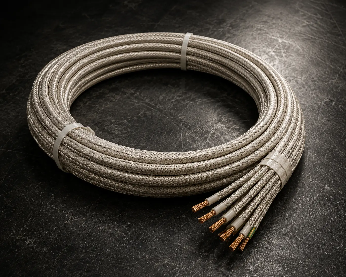 UL 5359 450°C 600V mica multi-conductor cable assembly coil Mexico DCS supplier