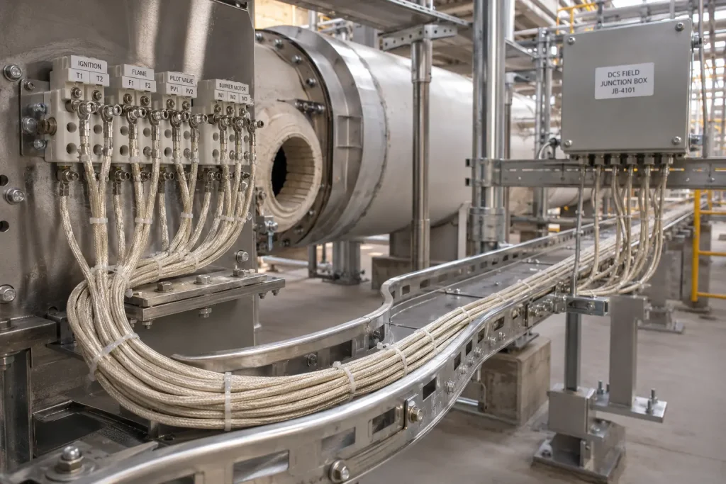 UL 5476 450°C 600V mica wire new petrochemical plant construction installation Mexico