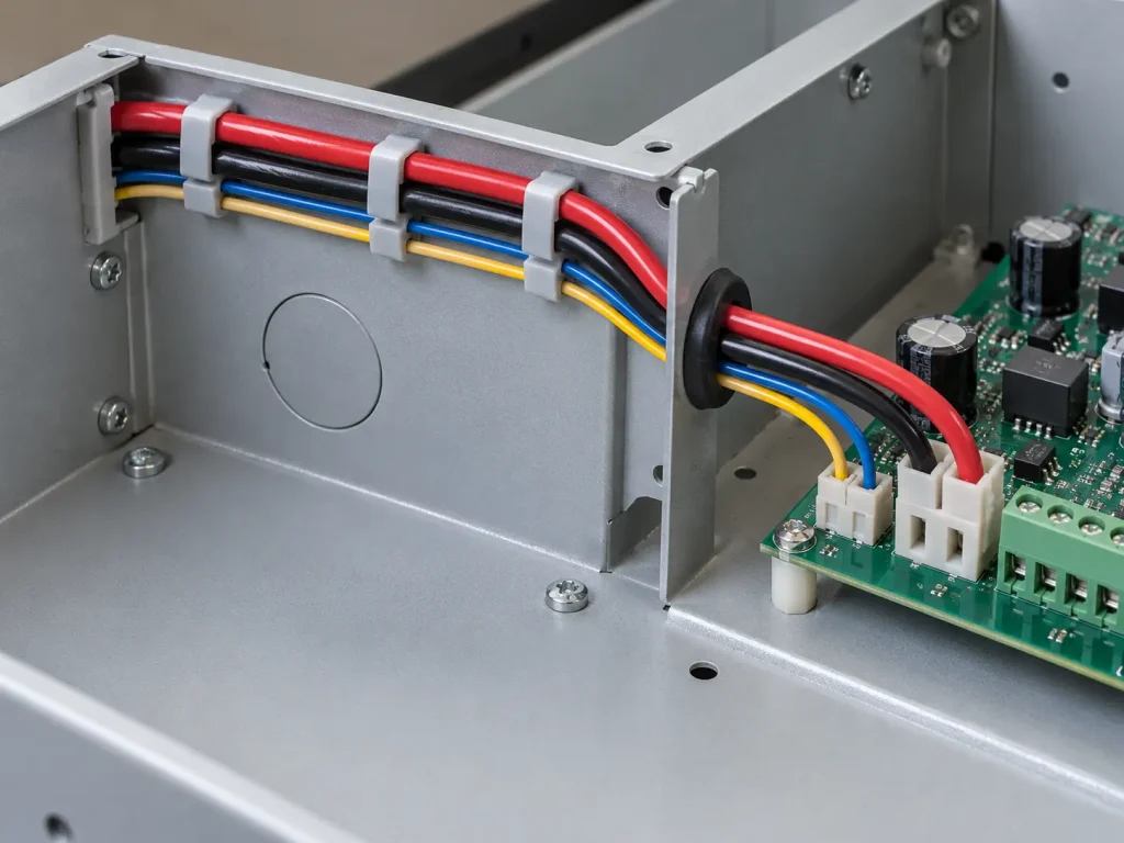 UL Style 1569 wire in fixed protected internal routing inside electronic equipment