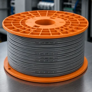 UL 1015 105°C 600V gray PVC wire reel Turkey EV battery factory equipment supplier