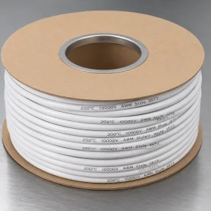 UL 3573 200°C 10kV white dual layer silicone ignition wire Turkey commercial kitchen
