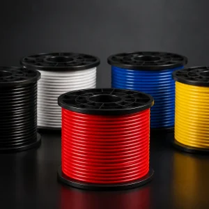 UL 1032 18 AWG PVC hook-up wire spools in multiple colors, 90C 1000V appliance wiring material
