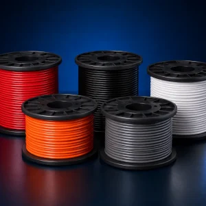 UL AWM 1032 22 AWG PVC lead wire spools multiple colors, 90C 1000Vac 1200Vdc appliance internal wiring