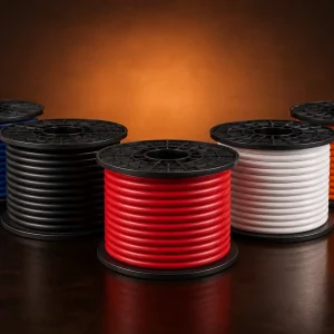 UL 1283 6 AWG PVC internal wiring wire spools, 105C 600V solid stranded braided conductor AWM