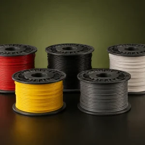 UL AWM 1571 22 AWG PVC hook-up wire spools multiple colors, 80C 30V Class 2 internal wiring
