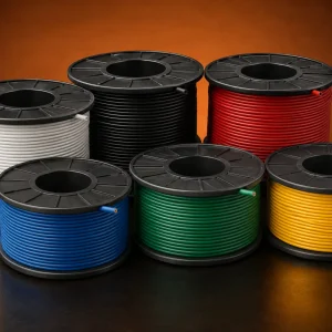 UL 1331 20 AWG FEP high temperature wire spools multiple colors, 150C 600V appliance internal wiring