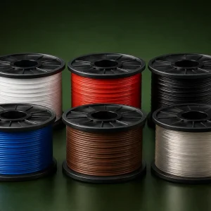 UL 1333 18 AWG FEP appliance wire spools multiple colors, 150C 300V uniform thin wall internal wiring