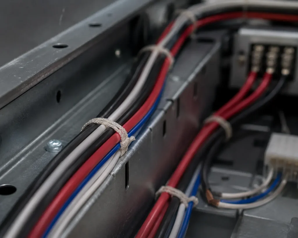 UL 1333 18 AWG FEP wire with mixed gauges in single appliance harness sharing the same insulation wall
