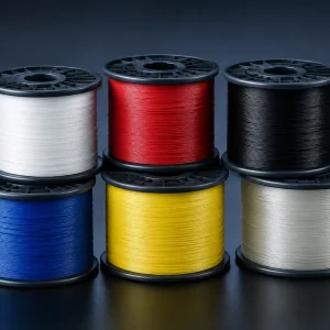UL 1333 24 AWG FEP high temp wire spools multiple colors, 150C 300V fine gauge internal wiring